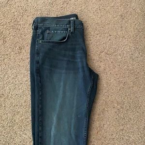 Dark blue/ black Marc Anthony slim straight Jeans